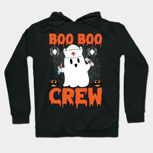 Boo Boo Crew Nurse Shirts Halloween Nurse Shirts for Women Hoodie